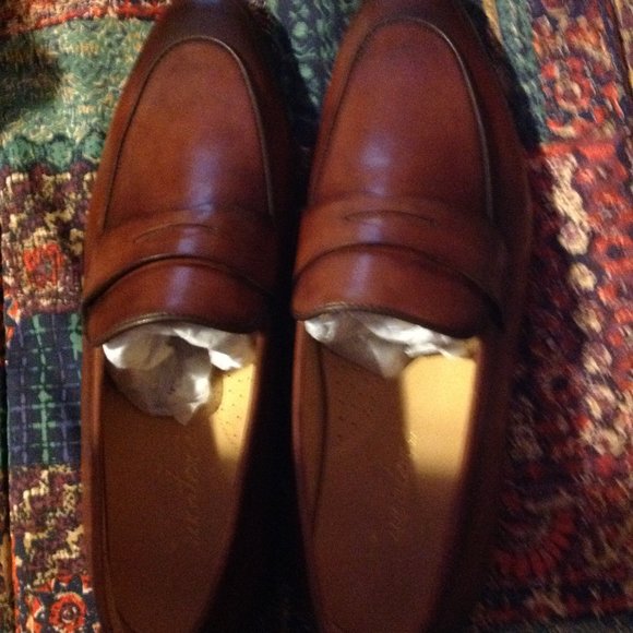 Curatore Men\'s Farina Brown leather Loafers - Size: 11 - New with Box
